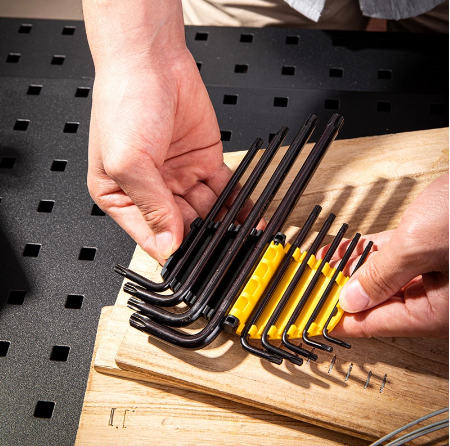 Deli 9Pcs/Set Allen Hex Key Set Torx Wrench Set Allen Wrench