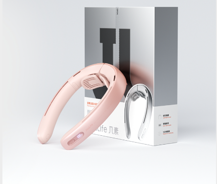 Jisulife Neck Fan Portable Rechargeable Bladeless Fan 100 Gear Wind Speed Strong Wind Electric Mini Fan Suitable For Outdoor Office