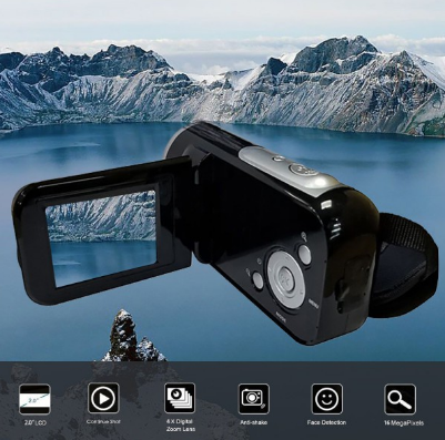 2 inch TFT Display 16 Million Pixels Video Camcorder HD Handheld Digital Camera