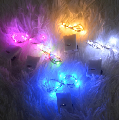LED String Fairy Lights 3 Modes Waterproof Indoor and Outdoor Decorative Lamp (Battery Included)