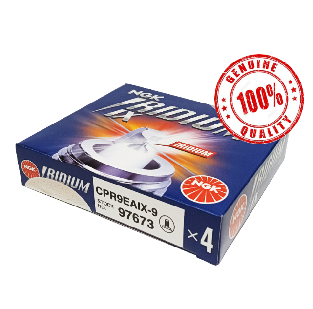 NGK Spark Plug Iridium (CPR9EAIX-9) 100% Original