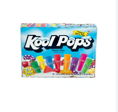 Kool Pops Freezer Pops 20's