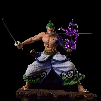 20cm One Piece Anime GK Roronoa Zoro Action Figure PVC Collection Cartoon Model Doll Gift Toys Decoration