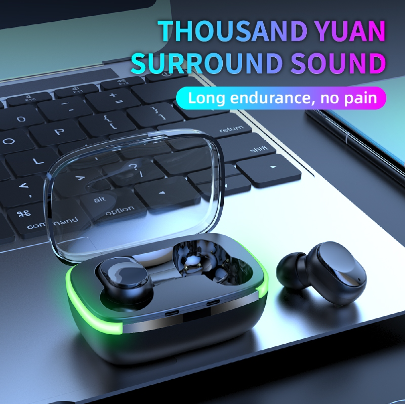 Y60 TWS Bluetooth 5.2 Earphones Touch Control Wireless Headphones Sports Headset In-ear Earphone