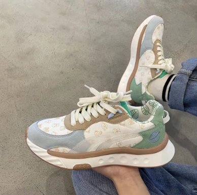 Puma x Animal Crossing Sport Running Shoes for Woman With Box