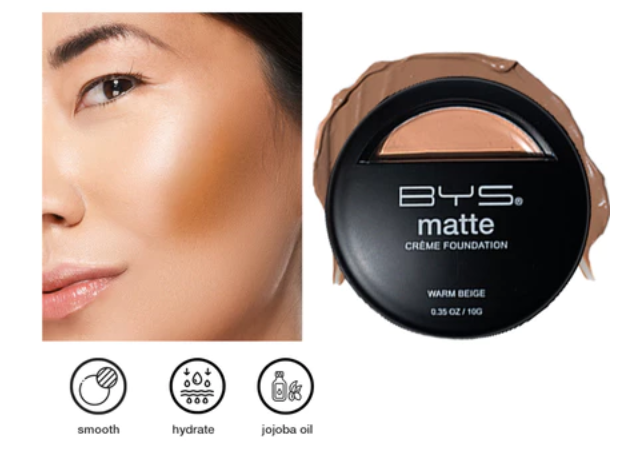 BYS Matte Crème Foundation in Ivory