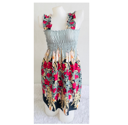 RUFFLES Mini Smocking || Maternity Dress || Summer Dress ||Above the knee up to Medium Size A3