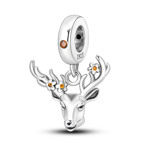 Pandora Pendant 100% S925 Silver Charm Suitable For Bracelet Exquisite Jewelry Gift Fashionable S22