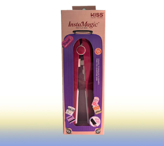 Kiss NY InstaMagic Mini Flat Iron - Hot Pink