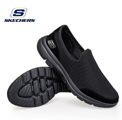 Skechers_ Men's and Women's Outdoor Sports Shoes Low-top Breathable Jogging Shoes Slip on Casual Shoes 35-45