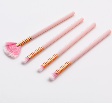 BEAUTY GLAZED 4 Pcs Beauty Makeup Brushes Set Advanced Beauty Cosmetic Set Tools