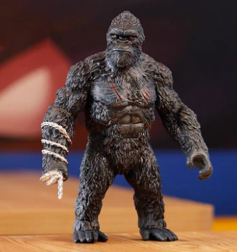10INHCES Cool King Kong Gorilla Action Figures Toys Cartoon Orangutan Figurines Collection Model Big