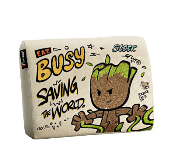 Exclusive Marvel x TTRacing L Size Lumbar Pillow - Groot Edition