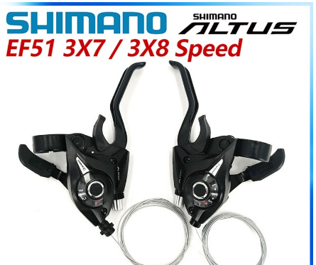 shimano EF51 7/8 Speed MTB Mountain Bike Shifter Conjoined DIP Bicycle Shift Brake Lever