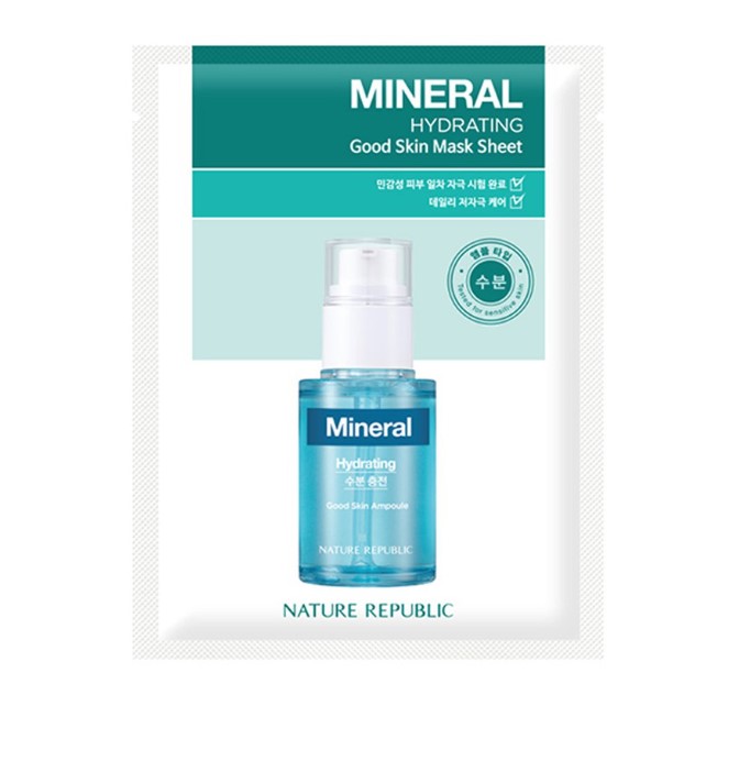 Nature Republic Good Skin Mineral Mask Sheet 1+1