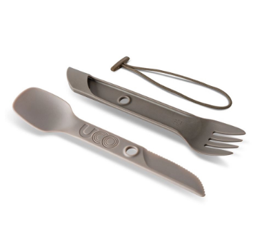 UCO Switch Spork Camping Utensil with Tether