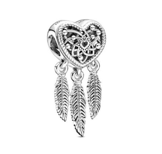 Turtle 925 Silver Pandora Dangle Charm Three In One Pendant Decoration For Bracelet Dream Catcher Beads S27