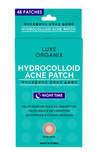 Luxe Organix Hydrocolloid Acne Spot Patch Night