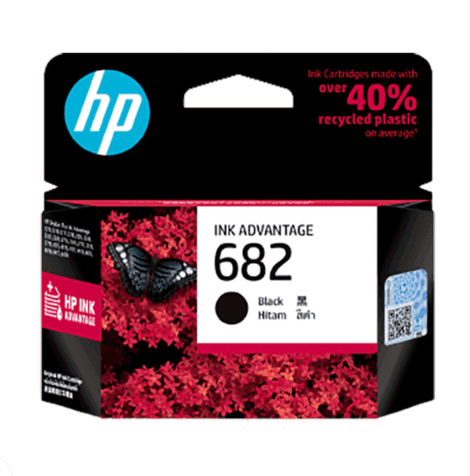 HP 682 Original Ink Advantage Cartridge | Compatible HP Printer: 6075, 6475, 4176, 2336, 2775, 2777