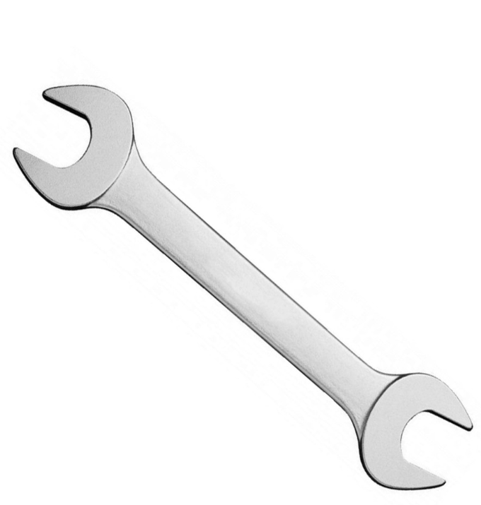 Standard Matt Open-end Wrenches Chrome Vanadium High Quality Hardware Tools  24-27