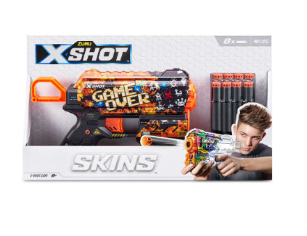 X-SHOT Skins Flux Game Over Blaster