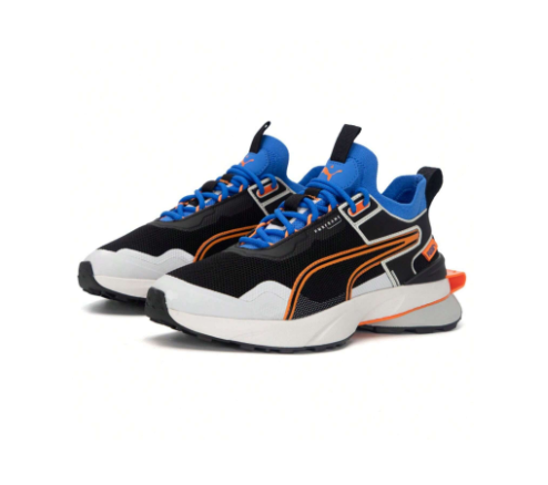 Puma Unisex Sneakers - Colorblock Breathable Low-Top Casual Chunky Sneakers