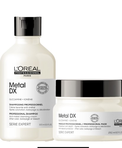 Professionnel Metal Detox Sulfate-Free Shampoo and Mask Duo for Anti-Breakage