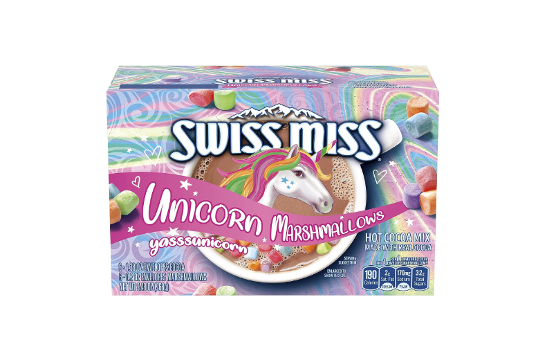 Swiss Miss Unicorn Marshmallows Hot Cocoa Mix 6's   1.38oZ