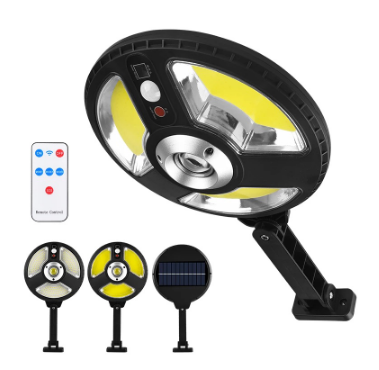 1600W LED Original Waterproof Solar Light PIR Motion Sensor Remote Control Garden LampOutdoor