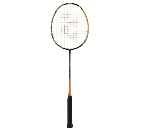 YONEX Astrox 88d Play Graphite Strung Badminton Racket with Full Racket Cover (Camel Gold) | for Intermediate Players | 83 Grams | Maximum String Tension - 28lbs