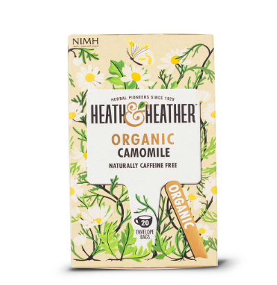 Heath & Heather  Chamomile Organic Tea  20 Bags