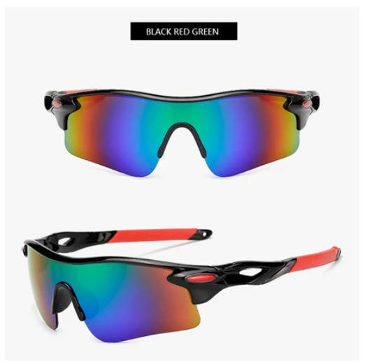 Aielbro Cycling Glasses Outdoor Sport Bicycle Running Bike Riding Sun Eyewear Fishing AE7