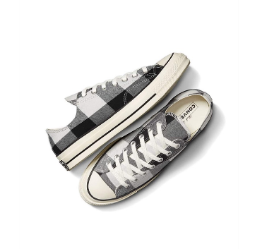 Converse Chuck 70 Ox Men's Sneakers - Black/Grey/Pristine