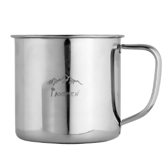 250ml Stainless Steel Outdoor Camping Water Coffee Tea Cup Travel Mug with Handle
