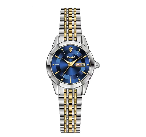 Binbond Original Luxury Watch Waterproof Couple Watch Simple Business Quartz Watch Casual Stainless Steel Wrist Watch F2