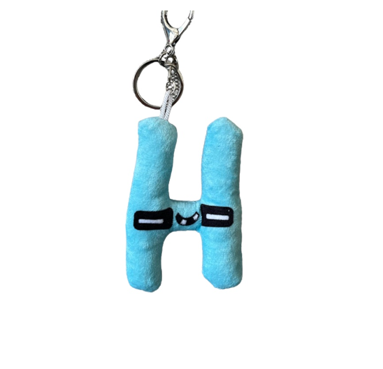 10cm Alphabet Lore Plush Pendant Doll Baby Educational Toy Home Decor Xmas Gift H