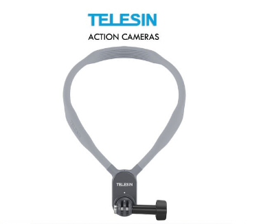 TELESIN Magnetic Neck Holder Mount for Action Cameras GoPro Hero, DJI, Insta360, etc TE-HNB-001