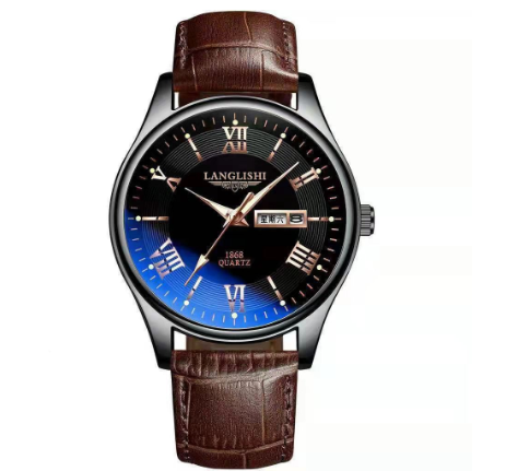 Original Luxury Fashion Luxury Stainless Steel Waterproof Luminous Watch Calendar Business Men's Watch 0012