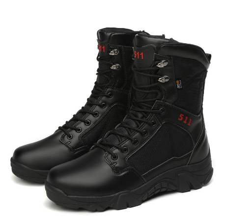 511 Men Tactical Boots , Outdoor Combat Swat Boots,Waterproof and Wear-Resistant Off-Road Boots, Duty Boots