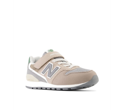 New Balance 996 Bungee Lace with Top Strap Boys Sneakers Shoes - Brown