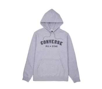 Converse All Star Gender Free Unisex Hoodie - Grey