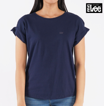 Stylistic Mr. Lee Ladies Basic Tees Round Neck T-Shirt for Women Regular Fit 137585 Navy