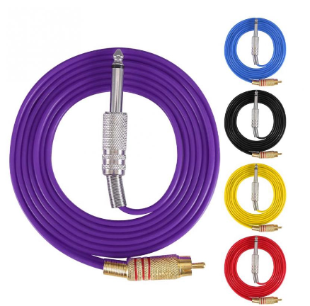 New Tattoo Machine RAC Interface Silicone Hook Line Soft Tattoo Machine Hook Line Kit Tattoo Make Up