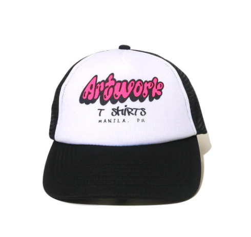 ARTWORK Black Shirt (Trucker Cap)