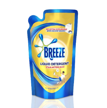 Breeze Laundry Liquid Detergent Power Machine Pouch 670ml