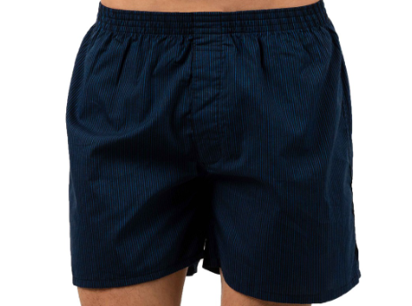 Biofresh Men's Antimicrobial Woven Boxer Shorts