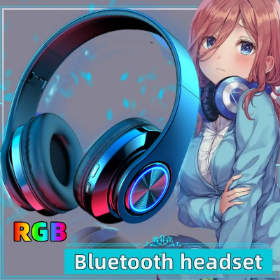 Wireless Bluetooth Gaming Headphones Noise Canceling Headset With Mic Microphone For PC PS4 Computer