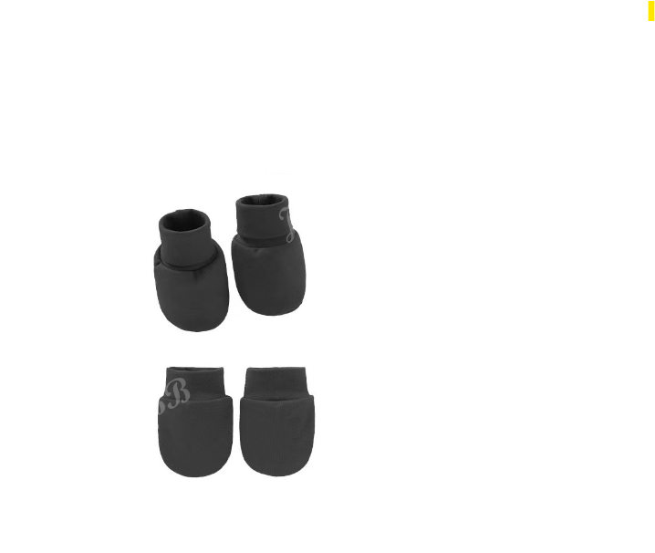 Baby Mittens and Booties Set Newborn Infant Cotton Mitten Set M32