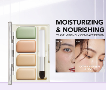 Y.O.U Cloud Touch Correcting Concealer Palette｜ Long Wear | Buildable Coverage｜Multi Use｜Coverage