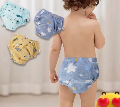 Blab Waterproof 6layer Cotton Washable Diapers Cloth diaper For Baby Baby Learning Panty